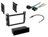 Car Radio Stereo CD Player Dash Install Mounting Trim Bezel Panel Kit + Harness -54