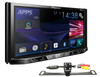 PIONEER AVH-X490BS 2DIN 6.2" LCD DVD APPRADIO BLUETOOTH STEREO FREE ABSOLUTE CAM-900 REAR VIEW CAMERA