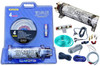 Absolute USA KITCAP4GASI 3.0 Farad Power Capacitor 4 Gauge Car Amplifier Installation Wiring Complete Kit (Silver)