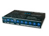 Absolute EQ-600 Compact Dash Mount 5 Band Graphic Equalizer With X-over Sub Level Woofer Control And AUX Inputs