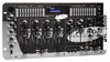 Patron Pro Audio PDM-4000 Professional DJ Mixer with Dual 3 Band Graphic Equalizer, Crossfader and 6 Effect Sound 4 Channel