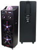 PATRON PRO AUDIO PLS-2200BT Dual 10-Inch Speaker System with FM/SD/USB Reader Built-In Bluetooth