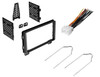 1998-2011 Double Din Radio Mount Kit For Stereo CD Player Install W Wire Harness