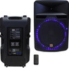 MR DJ PBX5500LED 2 Way 18" PRO PA/DJ Bass Reflex Bluetooth Active Speaker, 5500 Watts P.M.P.O