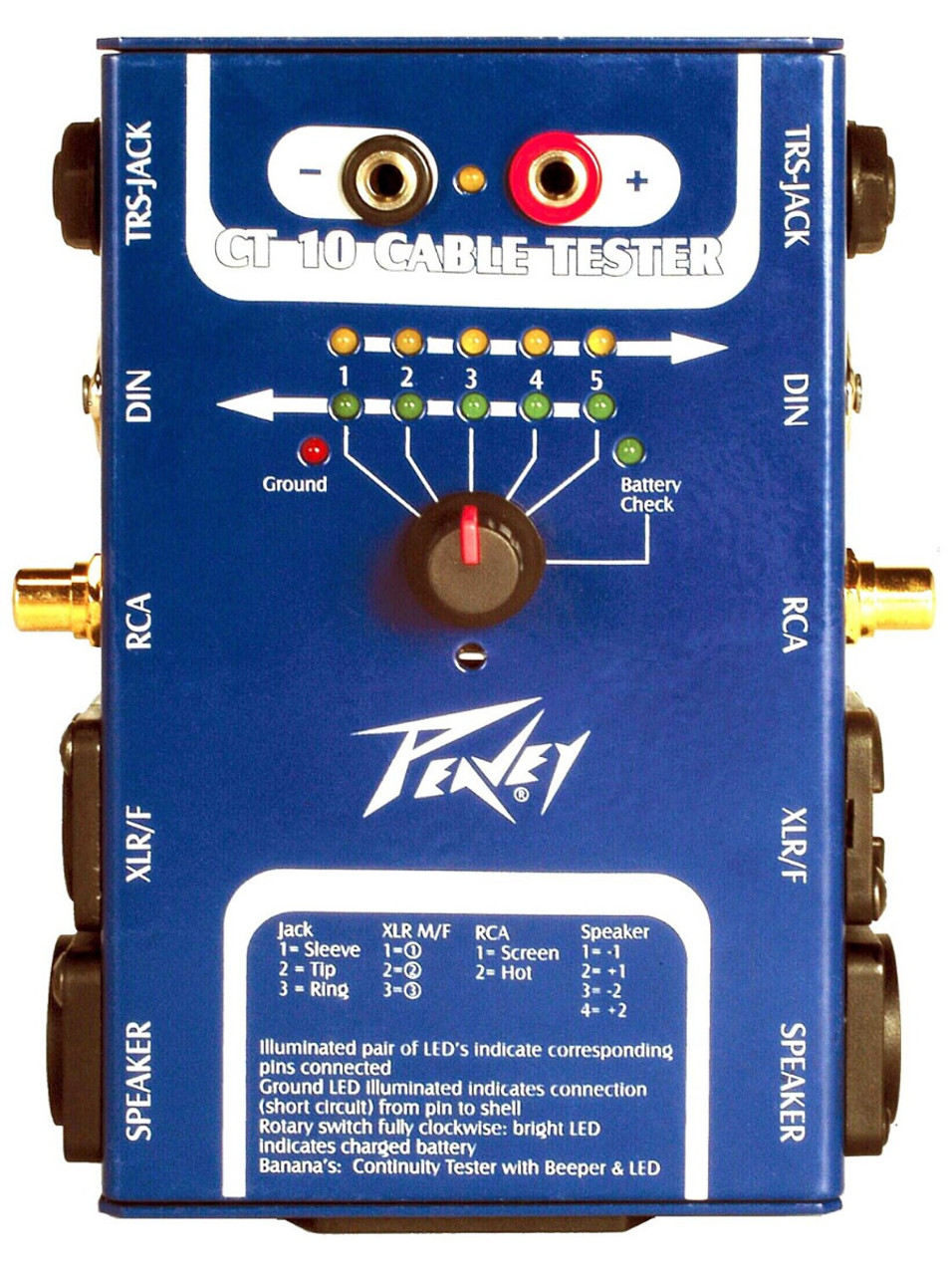 Peavey CT-10 Cable Tester