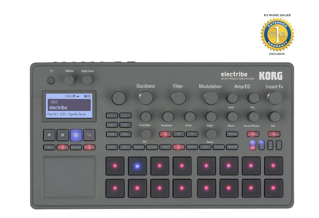 Korg Electribe Music Production Station with 1 Year Free Extended Warranty