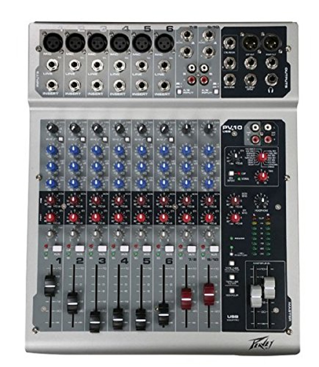 Peavey PV10USB 10 Channel Mixer with USB