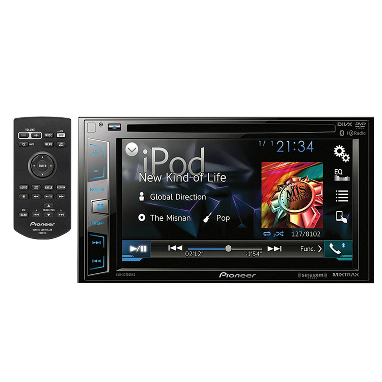 Pioneer AVH-X3700BHS