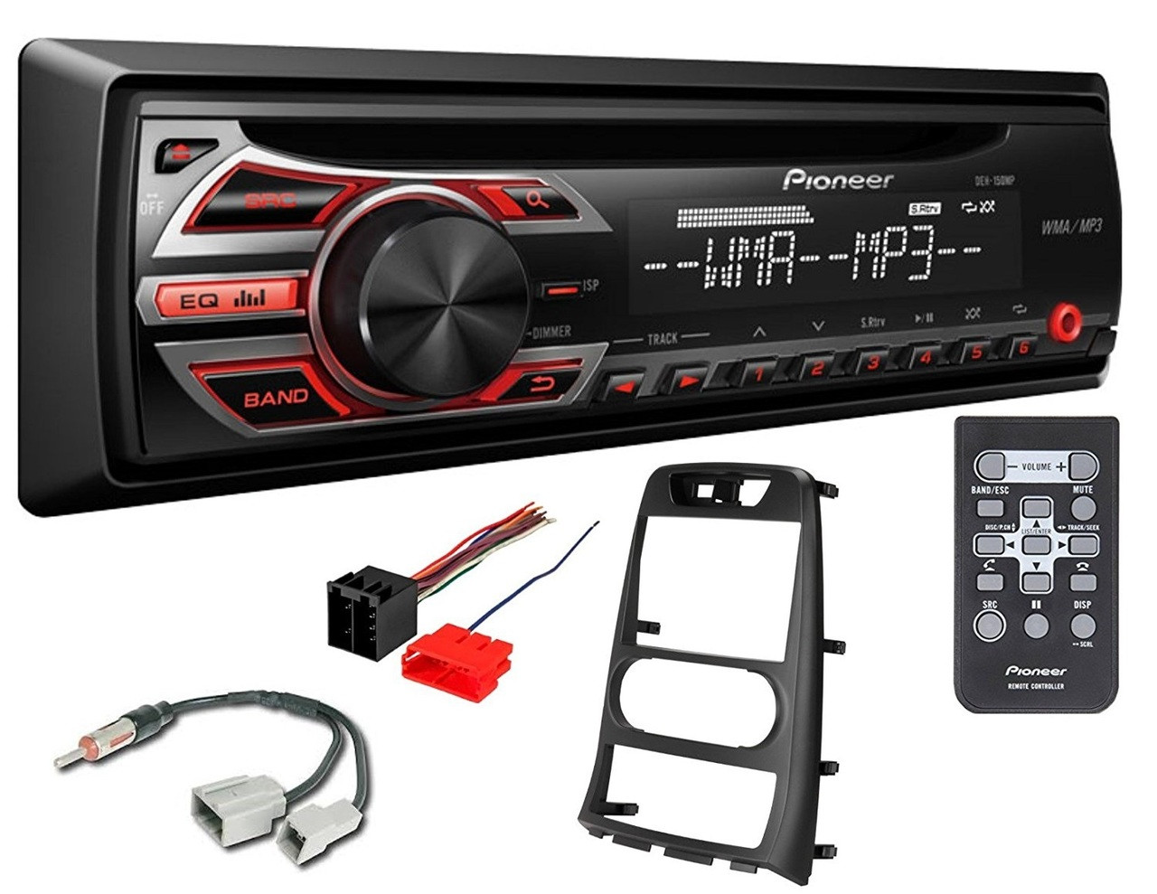 Pioneer Car Radio Stereo CD Player Dash Install Mounting Kit Harness Antenna -24