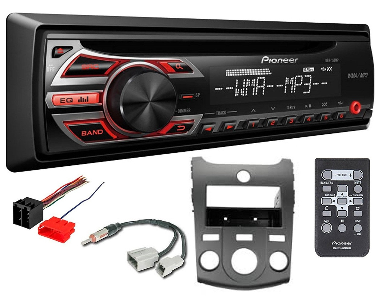 Pioneer Car Radio Stereo CD Player Dash Install Mounting Kit Harness Antenna -41