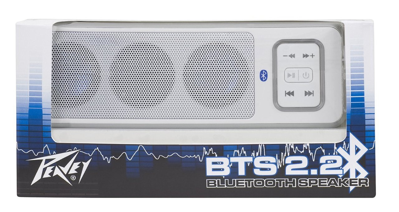 Peavey BTS 2.2 White Bluetooth Sound System