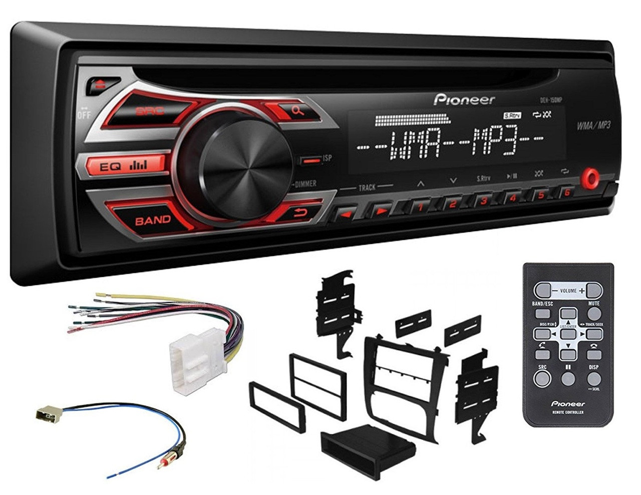 Pioneer Car Radio Stereo CD Player Dash Install Mounting Kit Harness Antenna -40