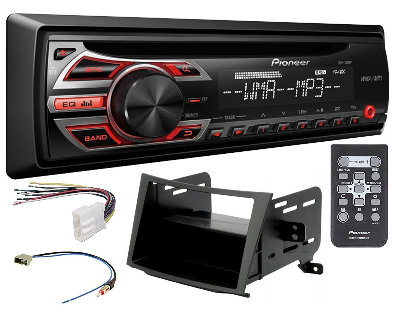 Pioneer Car Radio Stereo CD Player Dash Install Mounting Kit Harness Antenna -23