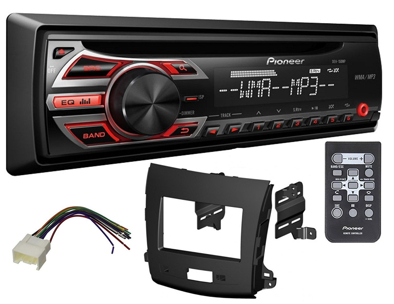 Pioneer Car Radio Stereo CD Player Dash Install Mounting Kit Harness Antenna -21