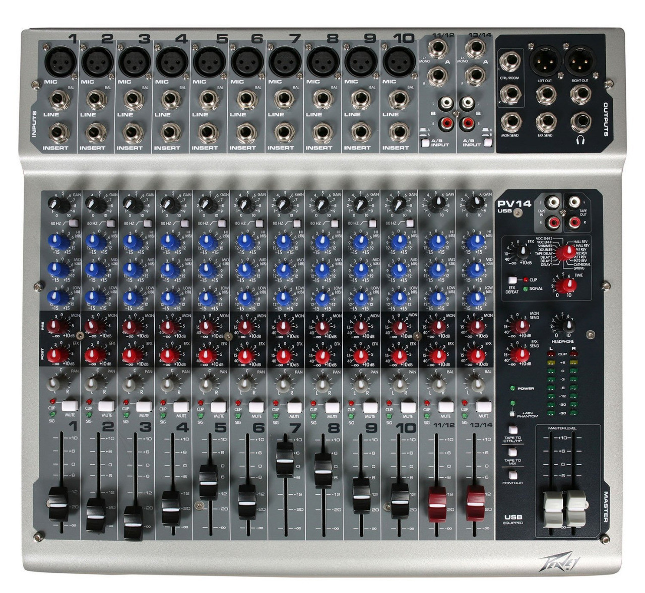 Peavey PV14 USB 14 Channel Mixing Console
