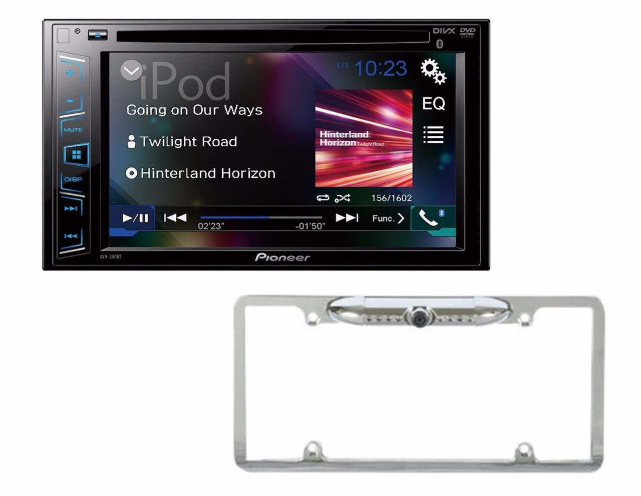 Pioneer DVD player AVH-290BT with Absolute Cam-1000 Silver back up camera Pioneer DVD player AVH-290BT with Absolute Cam-1000 Silver back up camera
