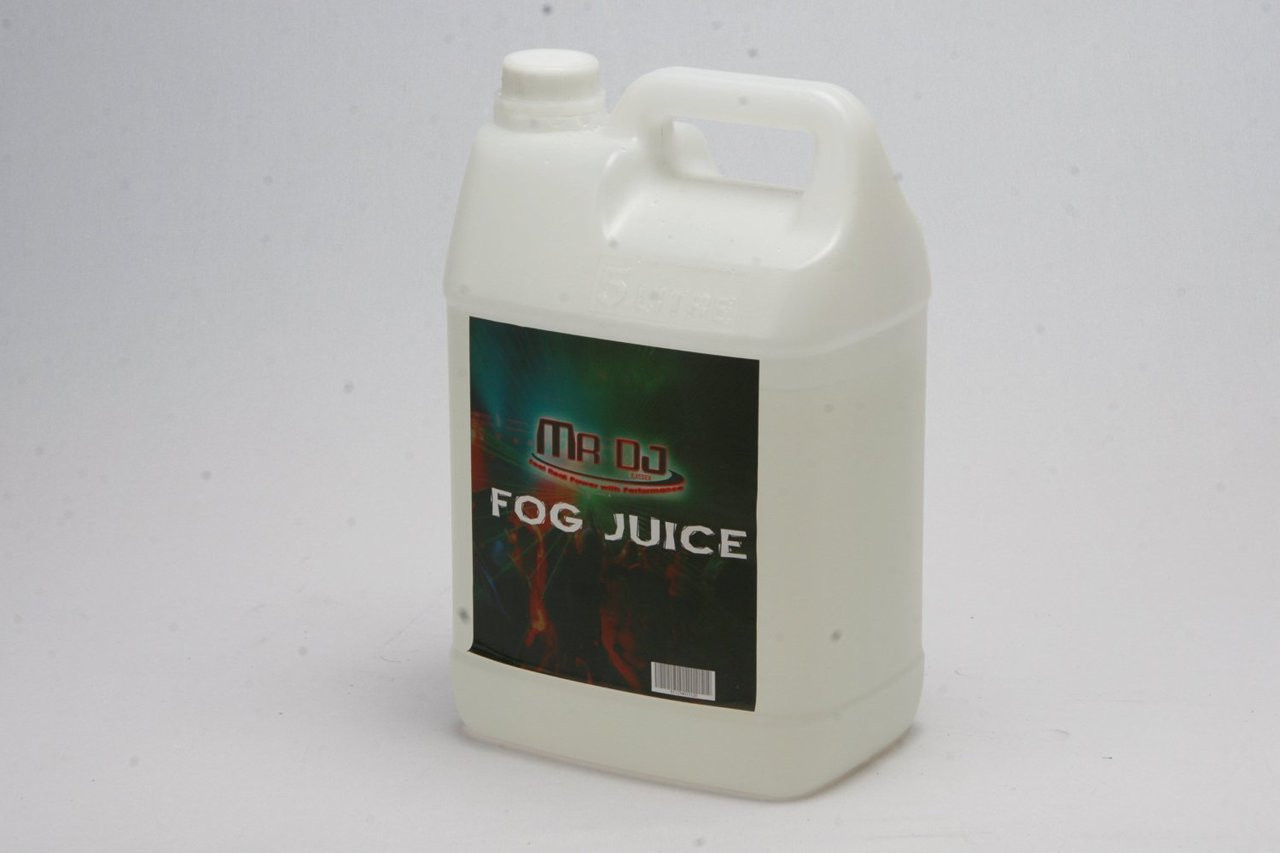 MR.DJ FOG JUICE UNCENTED 5 LITERS FOG MACHINES