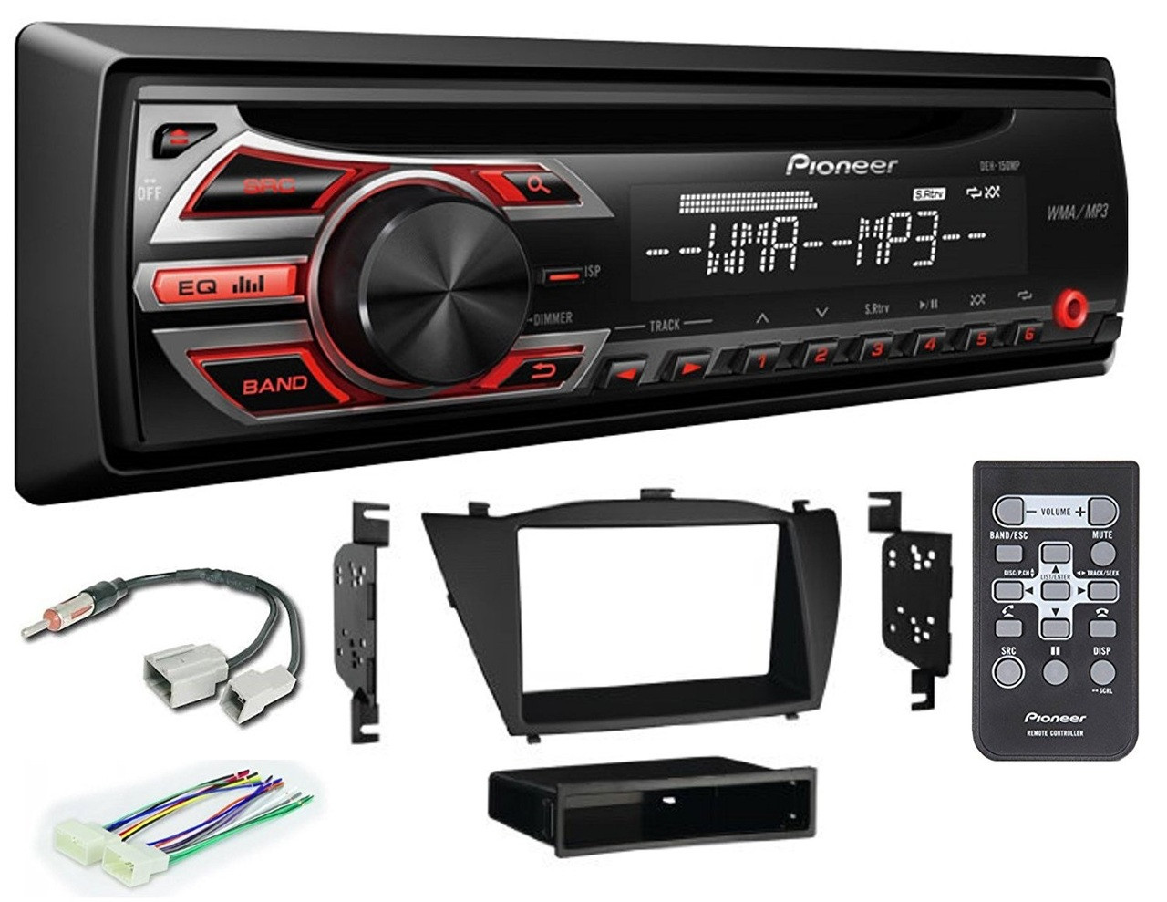 Pioneer Car Radio Stereo CD Player Dash Install Mounting Kit Harness Antenna -48