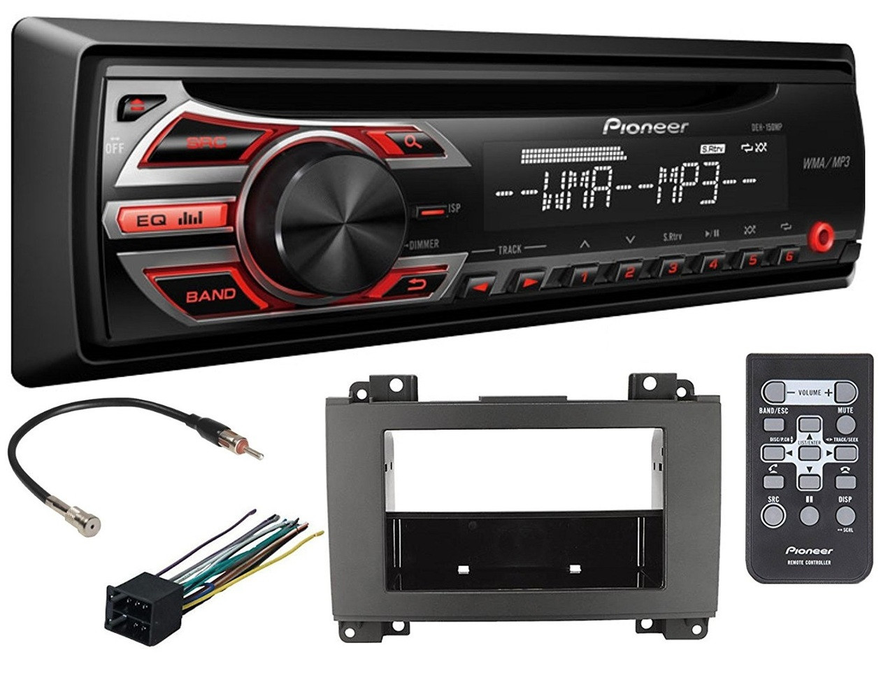 Pioneer Car Radio Stereo CD Player Dash Install Mounting Kit Harness Antenna -43