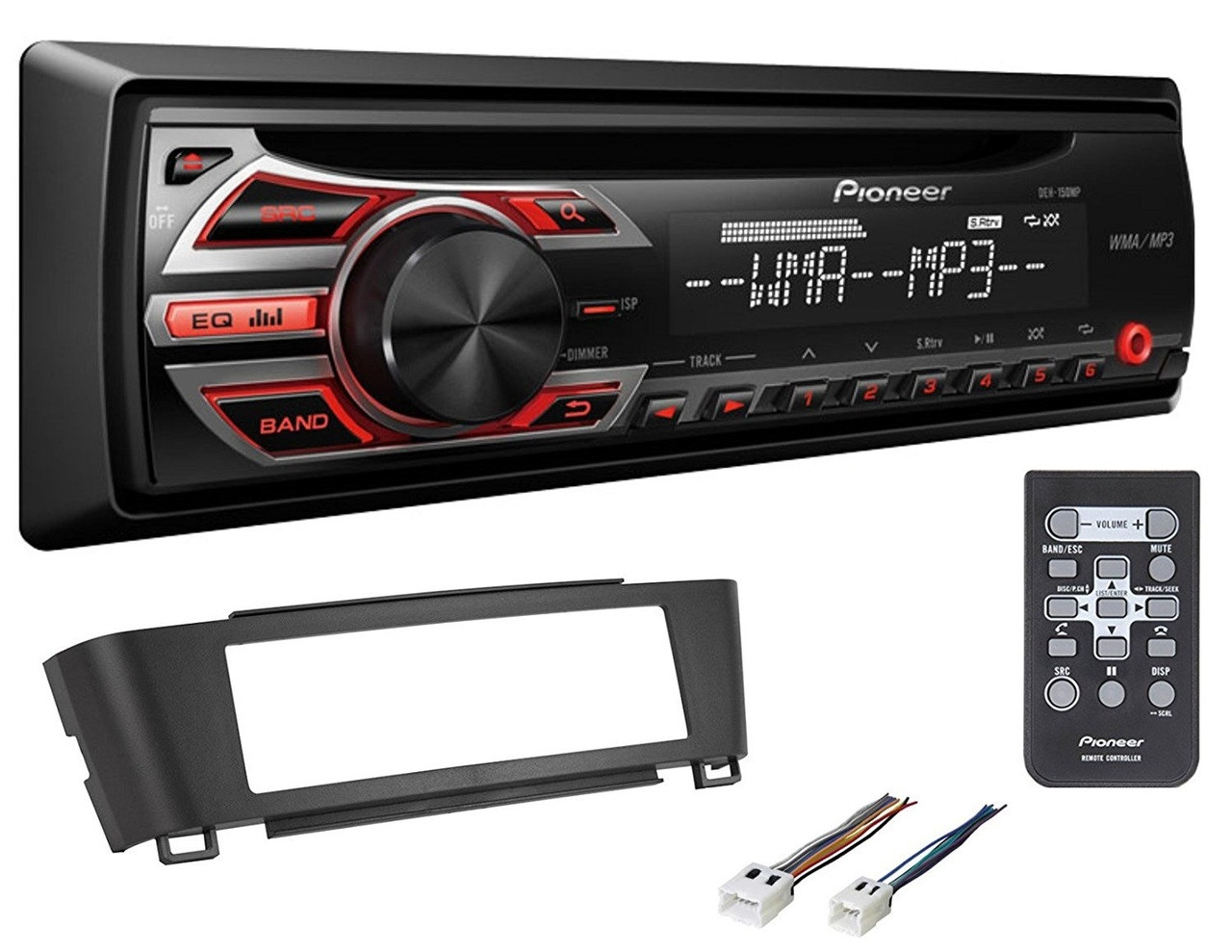 Pioneer Car Radio Stereo CD Player Dash Install Mounting Kit Harness Antenna -4