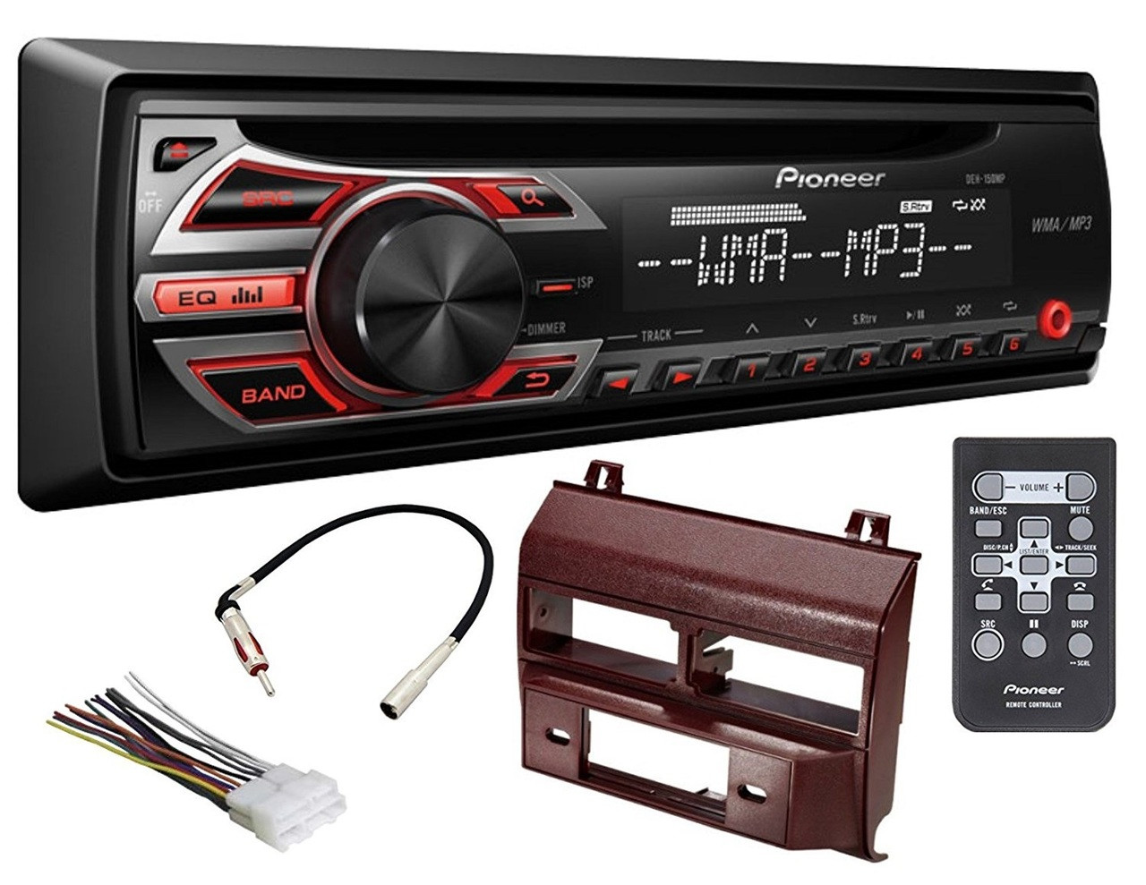 Pioneer Car Radio Stereo CD Player Dash Install Mounting Kit Harness Antenna -6