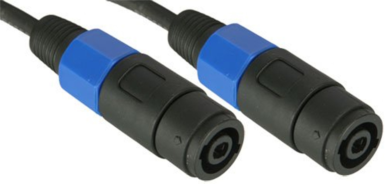 Mr. Dj Professional Cable COSSF25 25 Feet Speaker Cable, Black