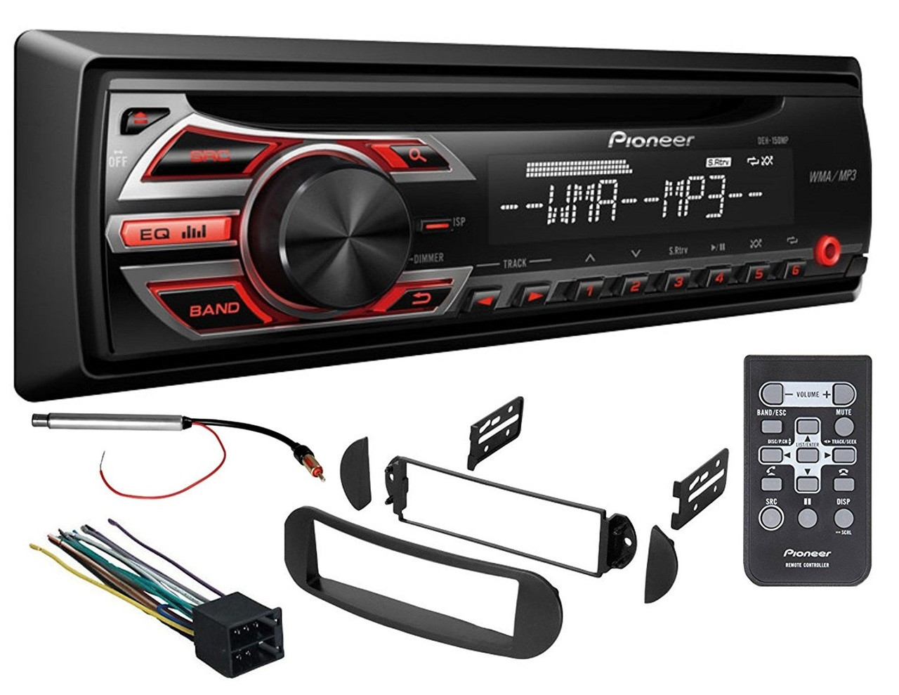 Pioneer Car Radio Stereo CD Player Dash Install Mounting Kit Harness Antenna -13