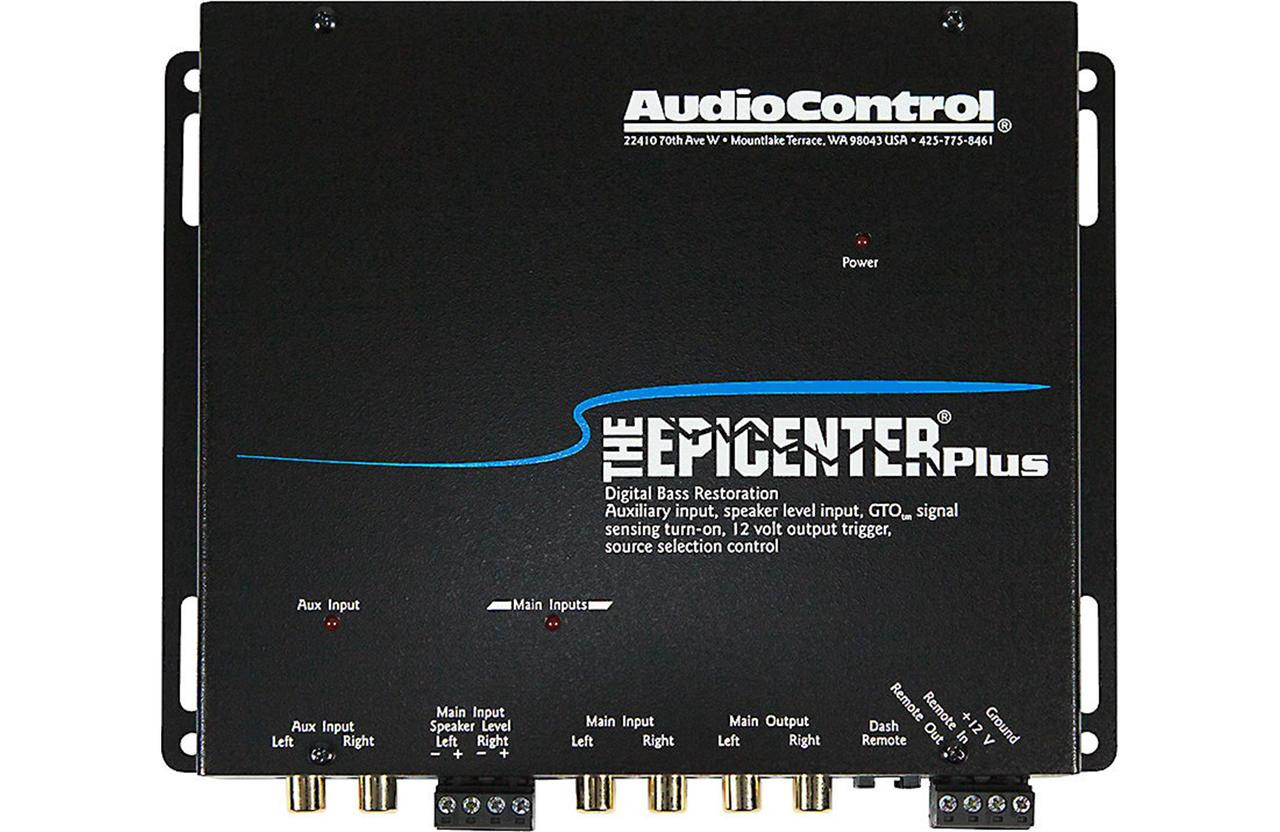 AudioControl The Epicenter Plus - Black Bass Restoration Processor with OEM Integration