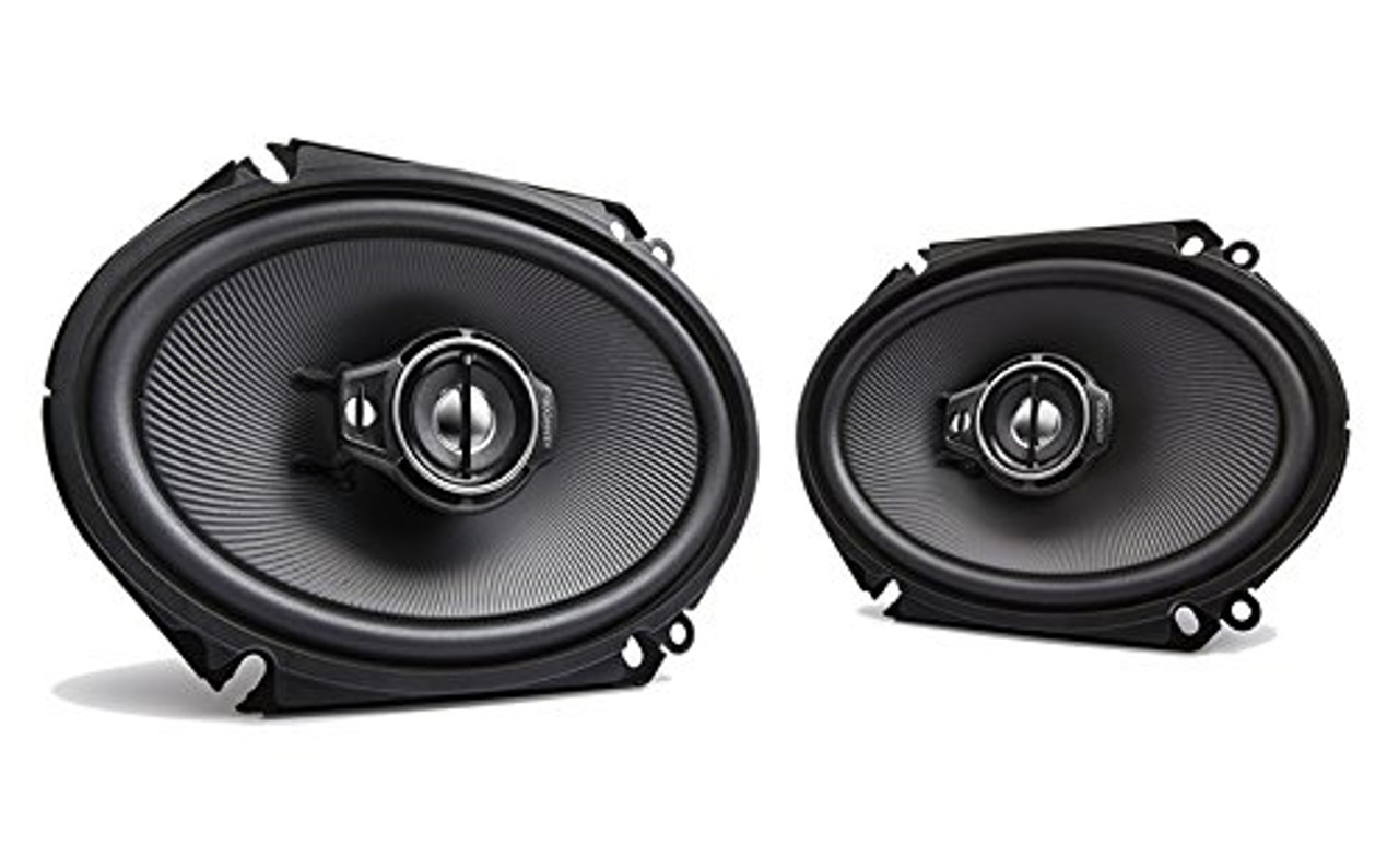 Kenwood KFC-C6895PS 720W Peak (162W RM) 5" x 7" / 6" x 8" Performance Series 3-Way Custom Fit Coaxial Speaker