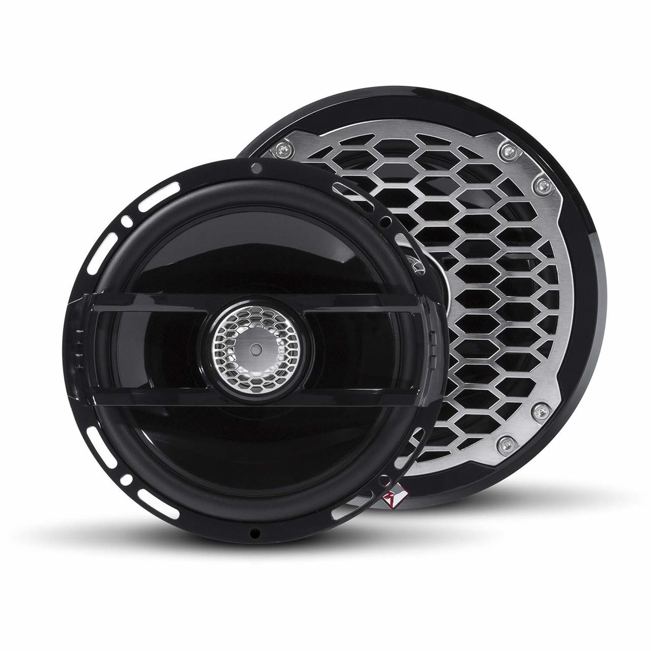 Rockford Fosgate PM2652B Punch Marine 6.5" Full Range Speakers - Black (Pair)