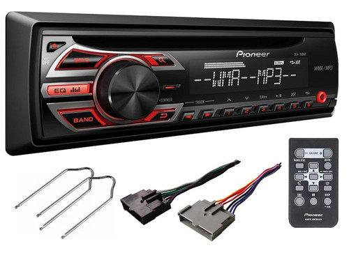 Pioneer Car Radio Stereo CD Player Dash Install Mounting Kit Harness Antenna