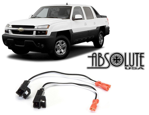 Absolute SPHARN3 Chevy Avalanche 2002-2006 Factory Speaker Replacement Connector Harness Package