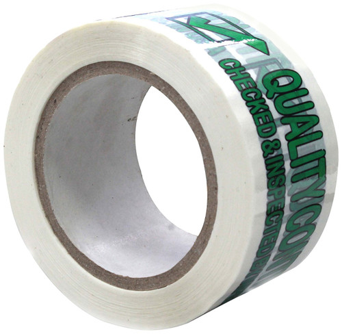 Absolute USA Printed Message Quality Control Box Sealing Tape (TAPEGREENQC)