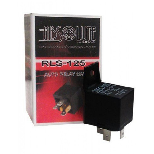 ABSOLUTE RLS125 12-VCD AUTOMOTIVE BOSCH / TYCO STYLE RELAY SPDT 30/40A