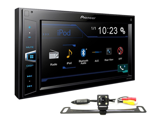 PIONEER MVH-AV290BT CAR 6.2" LCD DIGITAL MEDIA BLUETOOTH STEREO FREE ABSOLUTE CAM-900 REARVIEW CAMERA