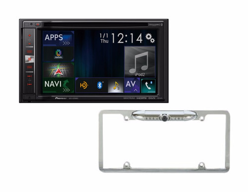 Pioneer AVIC-6200NEX with Absolute Cam-1000 Silver back up camera