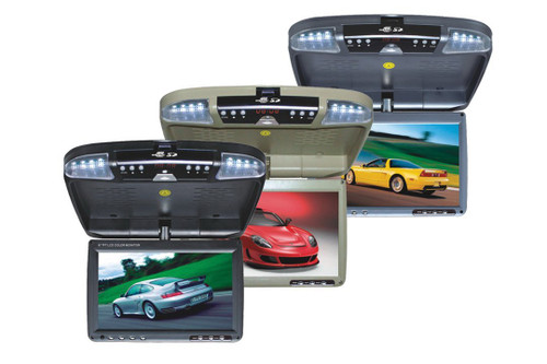 その他 Absolute DFL4008IRG 9.5-Inch TFT-LCD Overhead Flip-Down Monitor with DVD Player and Built-in IR Transmitter (Grey) by Absolute g6bh9ry Amazon.com: Kunfine Car Overhead Player 9 Inch Wide IPS