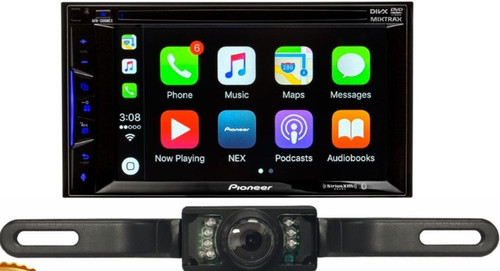 PIONEER AVH-1300NEX DOUBLE DIN APPLE CARPLAY AND APPRADIO MODE IN-DASH CAR STEREO RECEIVER WITH BLUETOOTH + CAMERA CAM600