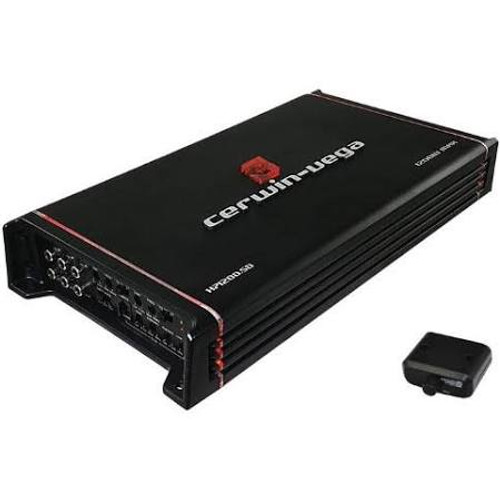 Cerwin Vega H71200.5D HED Mobile 1200W 5-Channel Amplifier 1200W Max (760 RMS) HED 7 Series 2 ohm Stable 5-Channel Car Amplifier