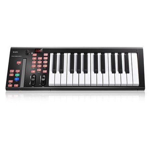 Icon ICOK-IKEYBOARD3X iKeyboard 3X - 25-Key MIDI keyboard semi-weighted keys with single channel DAW controller