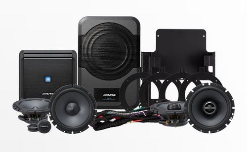 Alpine Electronics PSS-20WRA Direct Fit for 2007-2014 Jeep Wrangler Unlimited Without The Factory Upgraded Sound System