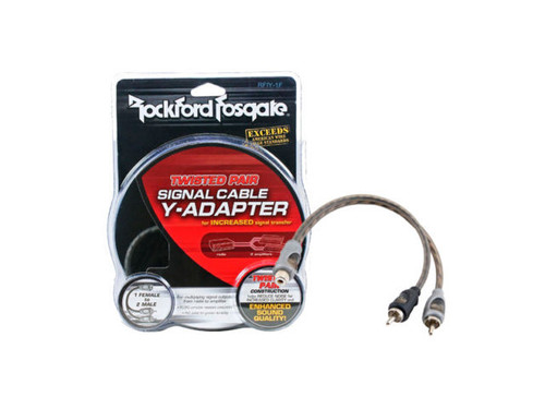 Rockford Fosgate RFIY-1F Y-Adapter