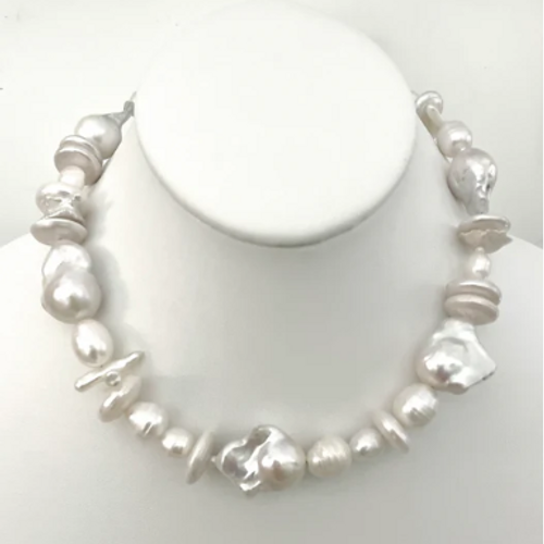 PEARL COLLAR NECKLACE