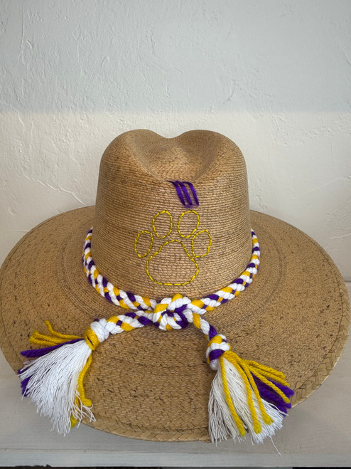 NATURAL PALM, LSU YELLOW PAW NATURAL PALM, LSU YELLOW PAW