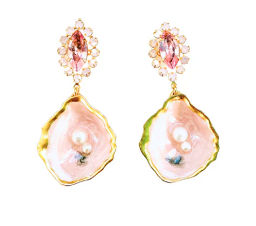 OYSTER PINK EARRING