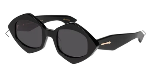 DIAMOND DICE SUNGLASSES - BLACK