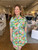 BALLOON SLEEVE DRESS, PAINT GARD