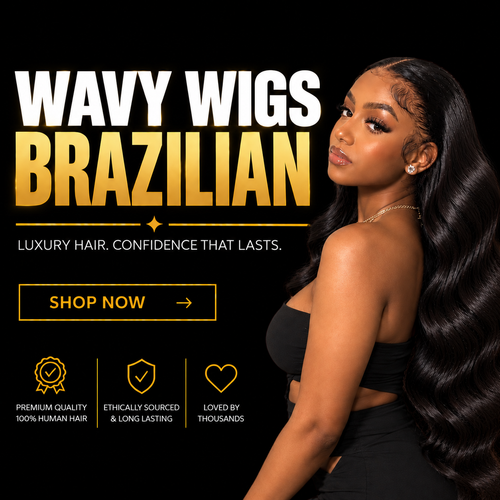 New Wavy wigs 180% Density Full Lace. You can part your hair anywhere and dye any color! Shop now!