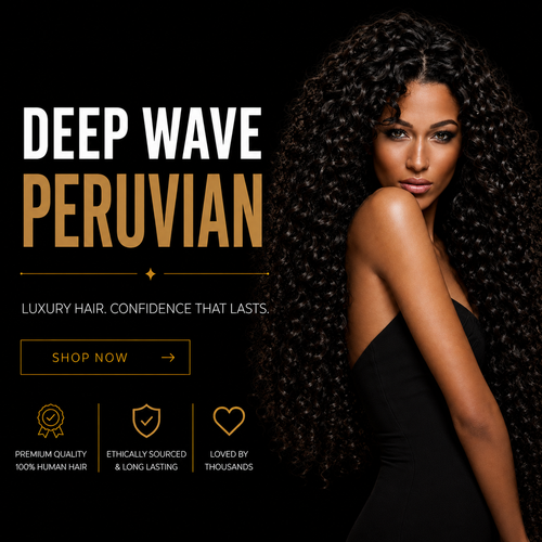 Our Peruvian Deep wave in so many words scream SUMMER TIME FINE! The Peruvian Deep wave is perfect for so many different looks. The deep wave allows you to go from: wet & wavy, straight, and even a simple body wave pattern. The texture of our Peruvian Deep wave is also recommended for those with a fine grade of hair. These bundles also range from 3 to 3.5 oz. 