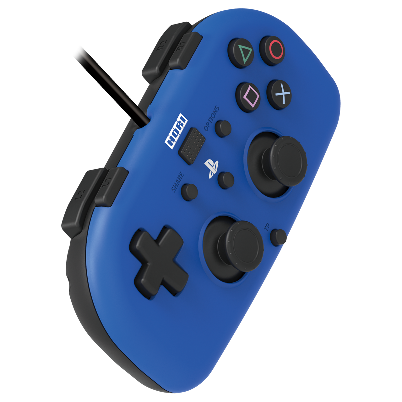 Wired Mini Gamepad (Blue) for PlayStation®4